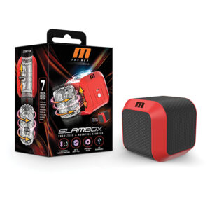Blush M for Men SlamBox Thrusting & Rotating Stroker - Red