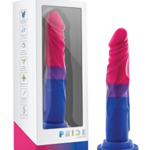 Blush Avant P8 Bisexual Pride Dildo - Love