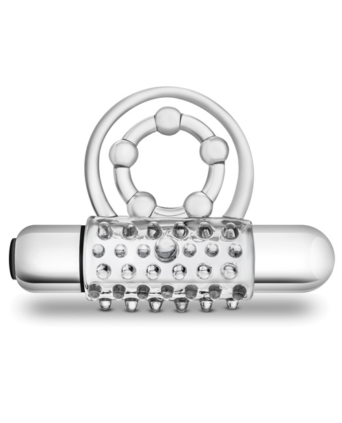 Blush Stay Hard Super Clitifier Cock Ring - Clear - Image 3