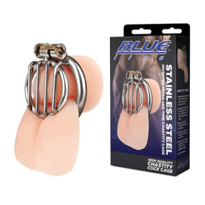 Stainless Steel Inverted Micro Jail Time Chastity Cage