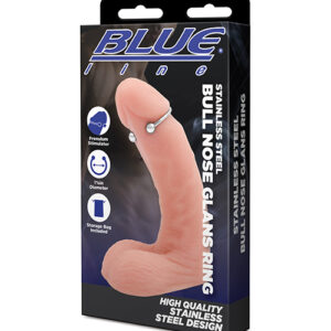 Blue Line Stainless Steel Bull Nose Glans Ring
