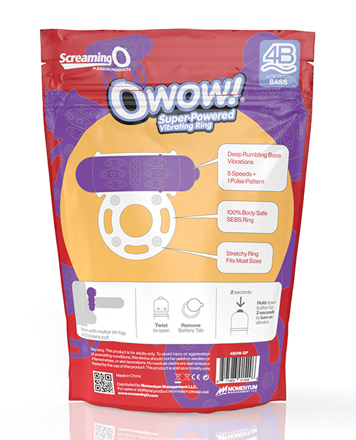 Screaming O 4B OWow - Grape - Image 6