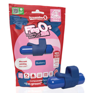 Screaming O 4T FingO Slim - Blueberry