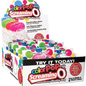 Screaming O Color Pop Quickie - Asstd. Colors Box of 24