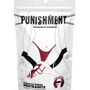Punishment Thigh to Wrist Restraints