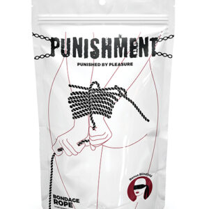 Punishment Bondage Rope - Black