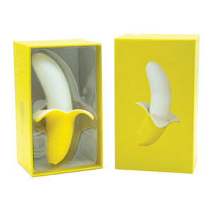 Mini Banana Vibrator - Yellow