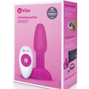 b-Vibe Petite Rimming Plug - Fuchsia
