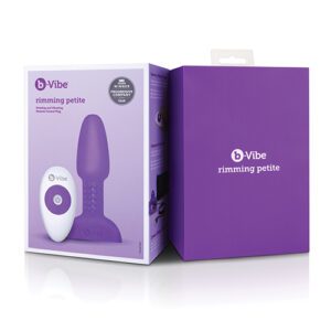 b-Vibe Petite Rimming Plug - Purple