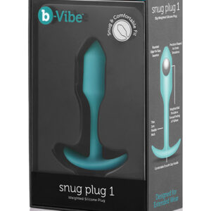 b-Vibe Weighted Snug Plug 1 - 55 g Mint