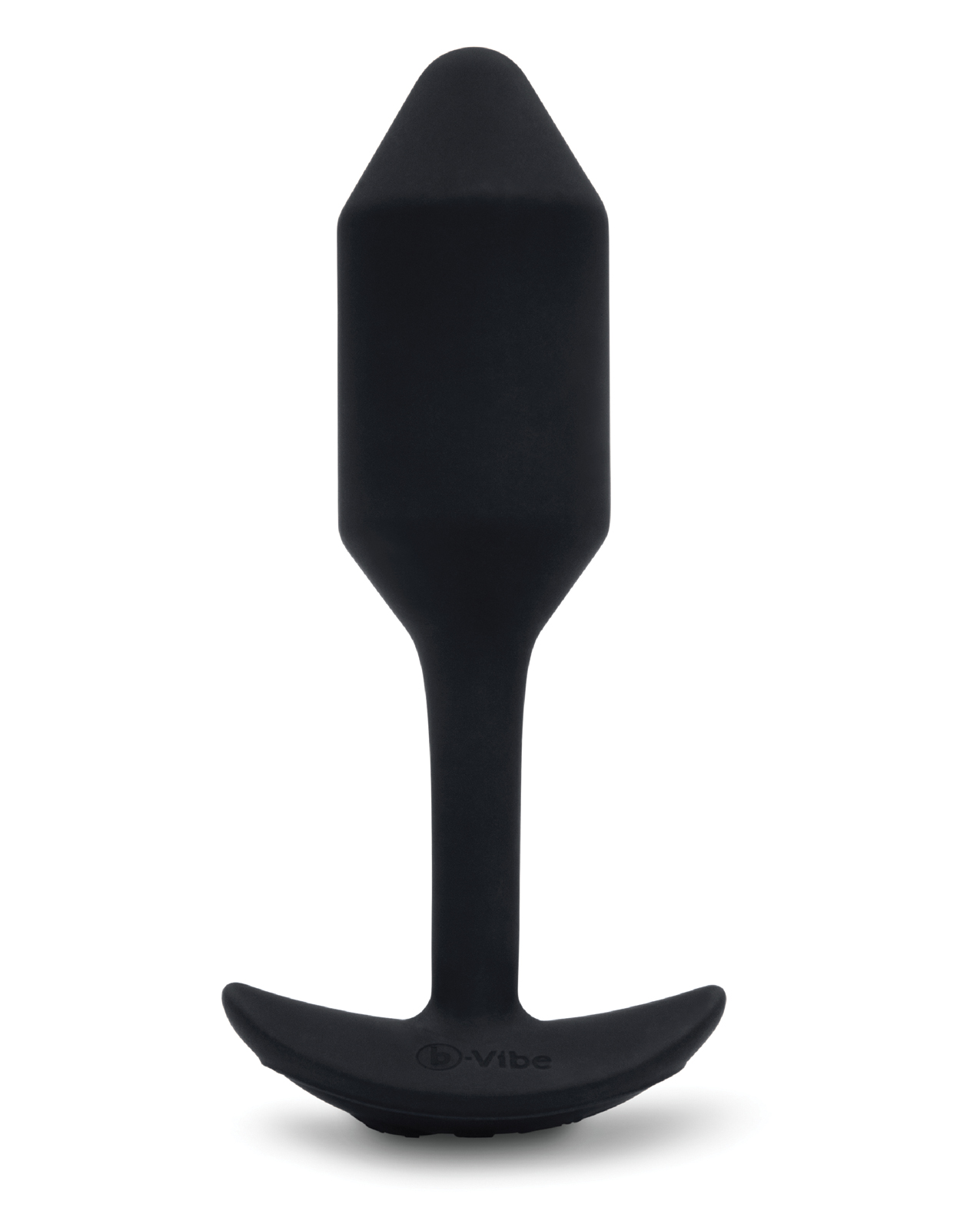 b-Vibe Vibrating Weighted Snug Plug M - 112 g Black - Image 4