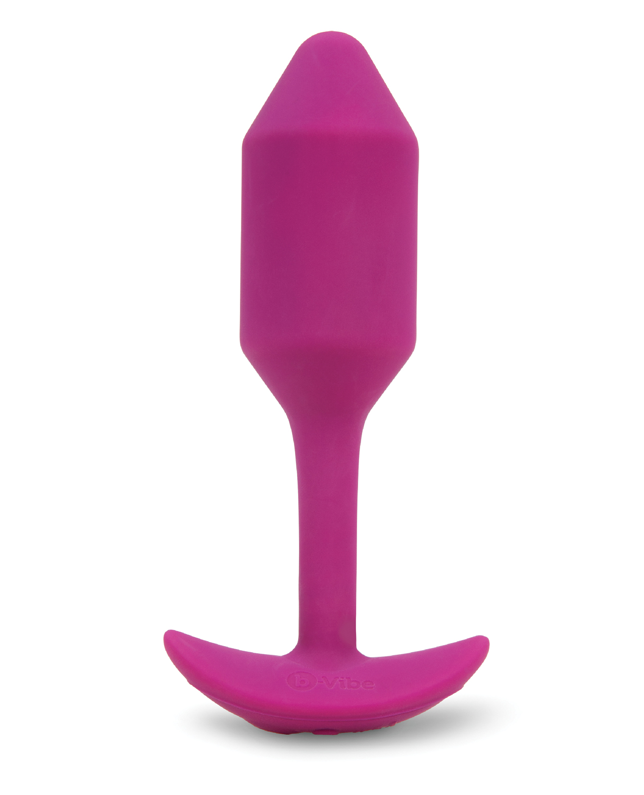 b-Vibe Vibrating Weighted Snug Plug M - 112 g Rose - Image 4
