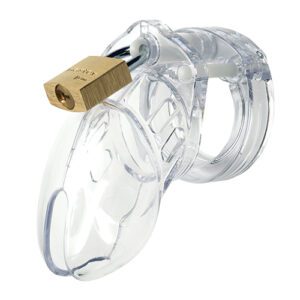 CB-6000S 2 1/2" Cock Cage & Lock Set - Clear