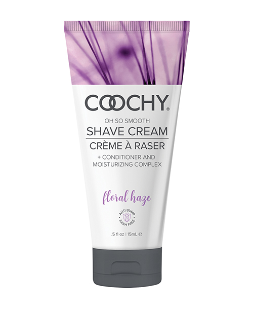 COOCHY Shave Cream - 0.5 oz Floral Haze