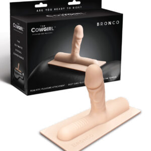 The Cowgirl Bronco Silicone Attachment - Vanilla