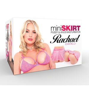 Rachel Cavalli Mini Skirt Pussy & Ass Masturbator