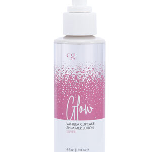 CGC Glow Pink Cupcake Shimmer Body Lotion - 4 oz Silver