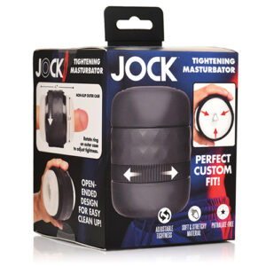 Curve Toys Jock Squeezable Tunnel Double Masturbator