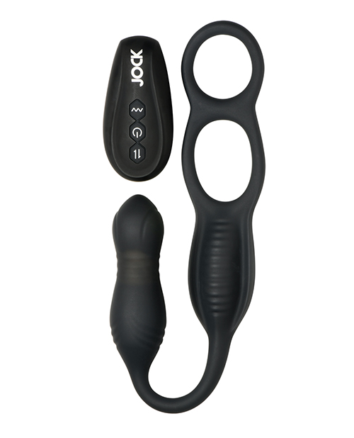 Hyper Thrusting and Vibrating Anal Plug w/C-Ring - Image 2