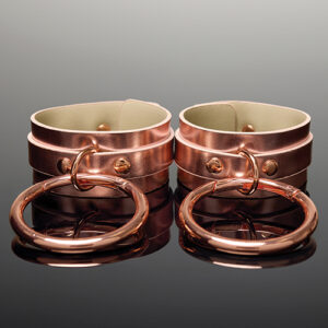 Pleasure Collection Adjustable Handcuffs - Rose Gold