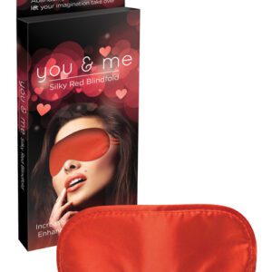 You & Me Silky Red Blindfold
