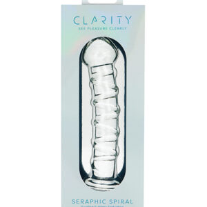 Clarity Glass Dildo - Seraphic Spiral