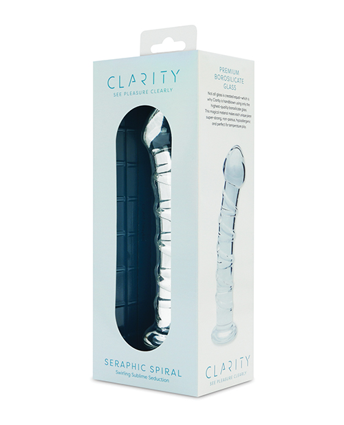 Clarity Glass Dildo - Seraphic Spiral - Image 2
