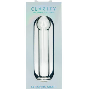Clarity Glass Dildo - Seraphic Serenade