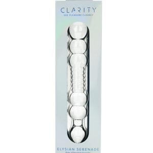 Clarity Glass Dildo - Elysian Serenade