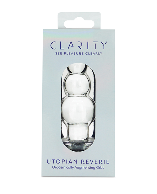 Clarity Glass Dildo - Utopian Reverie