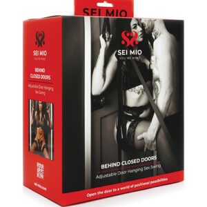Sei Mio Behind Closed Doors Hanging Sex Swing - Black