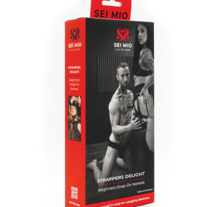 Sei Mio Strappers Delight Beginners Strap-On Harness - Black