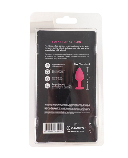 Camtoyz Solari Anal Plug - Rainbow - Image 2