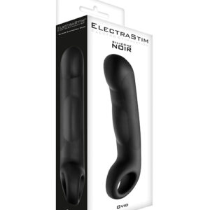 ElectraStim Ovid Silicone Noir Dildo