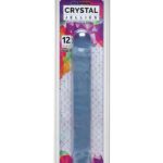 Crystal Jellies 12" Jr. Double Dong - Clear