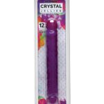 Crystal Jellies 12" Jr. Double Dong - Purple