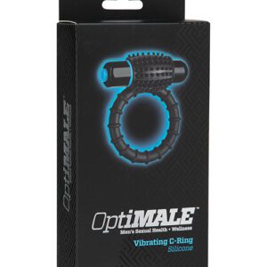 OptiMale Vibrating C Ring - Black