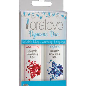 Oralove Delicious Duo Flavored Lube - Warming & Tingling