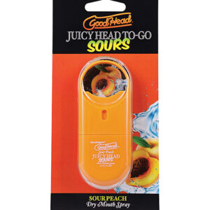 GoodHead Juicy Head Dry Mouth Spray To-Go - .30 oz Sour Peach