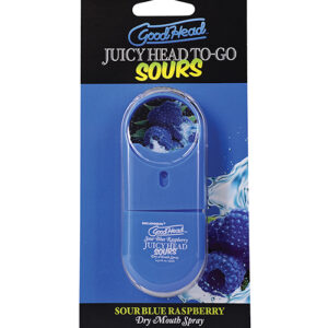 GoodHead Juicy Head Dry Mouth Spray To-Go - .30 oz Sour Blue Raspberry