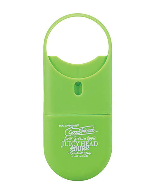 GoodHead Juicy Head Dry Mouth Spray To-Go - .30 oz Sour Green Apple - Image 2