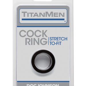 Titanmen Tools Cock Ring - Black