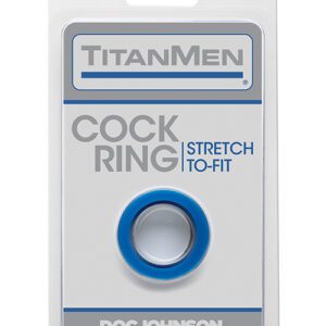 Titanmen Tools Cock Ring - Blue