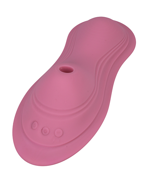 iRide Pleasure Seat Suck Stimulator Rechargeable w/Wireless Remote - Dusty Pink - Image 4
