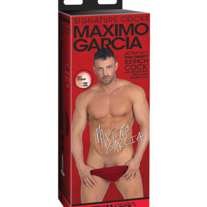 Signature Cocks ULTRASKYN 8.5" Cock w/Removable Vac-U-Lock Suction Cup - Maximo Garcia