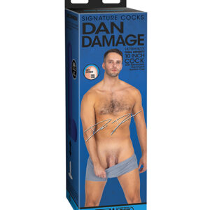 Signature Cocks ULTRASKYN 10" Cock w/Removable Vac-U-Lock Suction Cup - Dan Damage