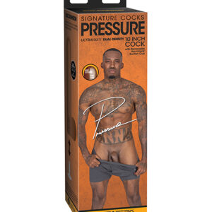 Signature Cocks ULTRASKYN 10" Cock w/Removable Vac-U-Lock Suction Cup - Pressure