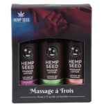 Earthly Body Massage Lotion Trio - 2 oz Isle