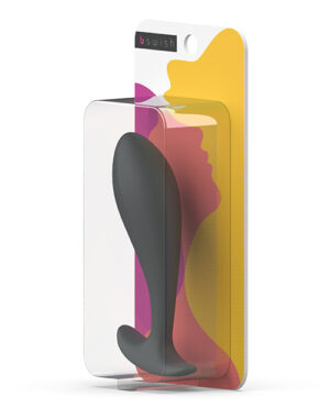 Sleek Silicone Massager::A modern silicone massager displayed in a clear packaging, featuring a colorful silhouette design.