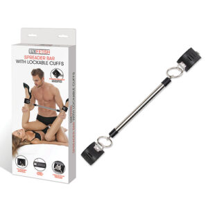 Lux Fetish Spreader Bar w/Lockable Cuffs